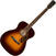 Electro-acoustic guitar Fender PO-220E Orchestra OV 3-Tone Sunburst