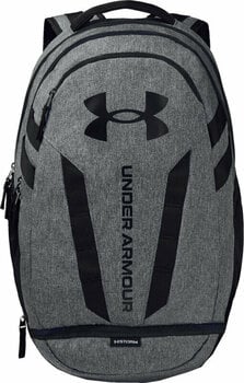 Lifestyle Backpack / Bag Under Armour Hustle 5.0 Grey/Black 29 L Backpack - 1