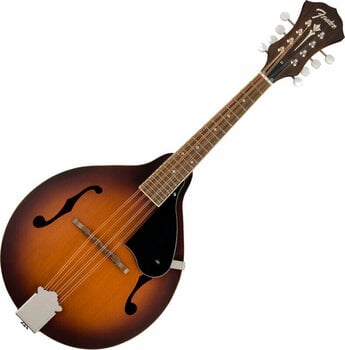 Mandoline Fender PM-180E Mandolin WN Aged Cognac Burst - 1