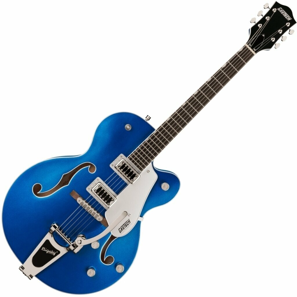 Semi-akoestische gitaar Gretsch G5420T Electromatic SC LRL Azure Metallic