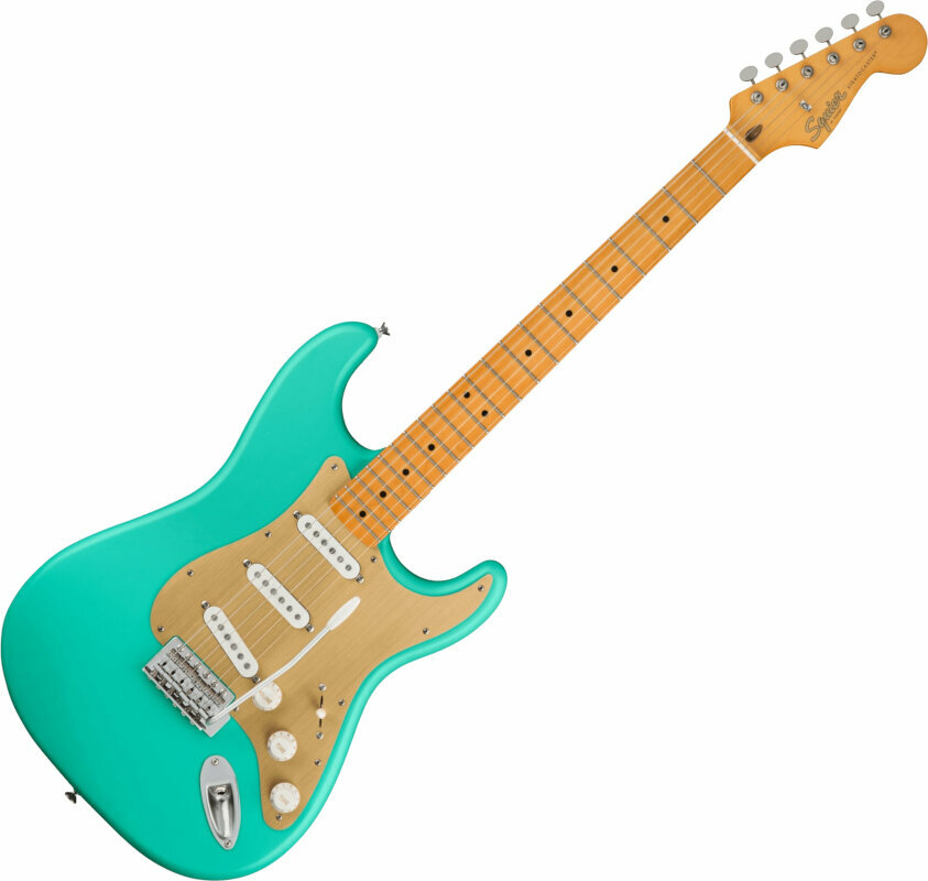 Električna gitara Fender Squier 40th Anniversary Stratocaster Vintage Edition MN SeaFoam Green