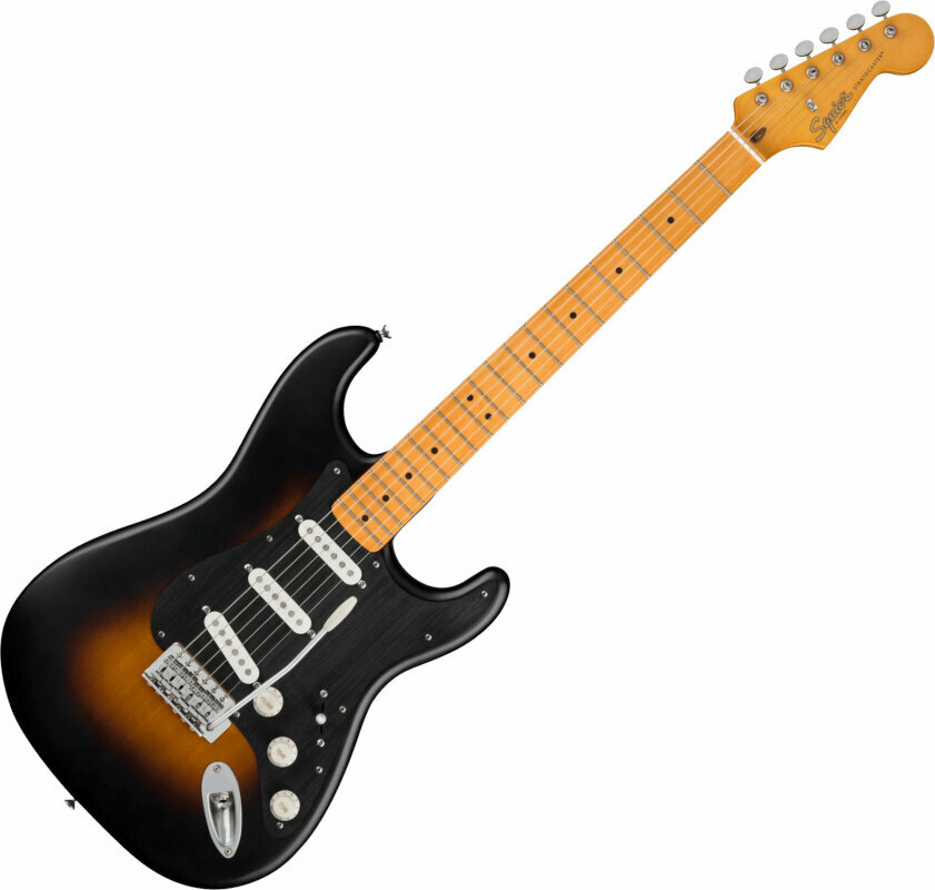 Elektrische gitaar Fender Squier 40th Anniversary Stratocaster Vintage Edition MN 2-Tone Sunburst