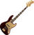 Basse électrique Fender Squier 40th Anniversary Jazz Bass Gold Edition LRL Red Metallic Basse électrique