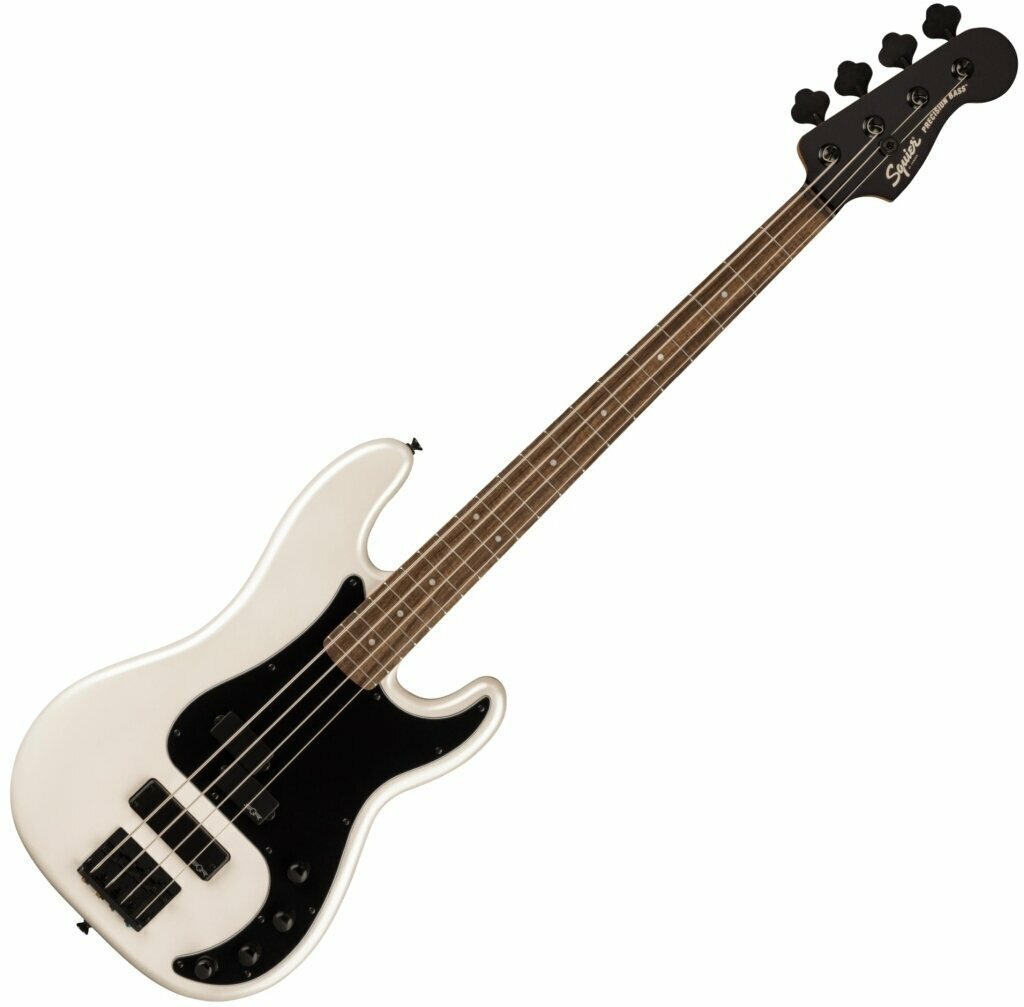 Elektrische basgitaar Fender Squier Contemporary Active Precision Bass LRL PH Pearl White