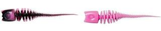 Soft Lure DAM Garlic Trout Lure UV Pink/Black 6 cm Soft Lure