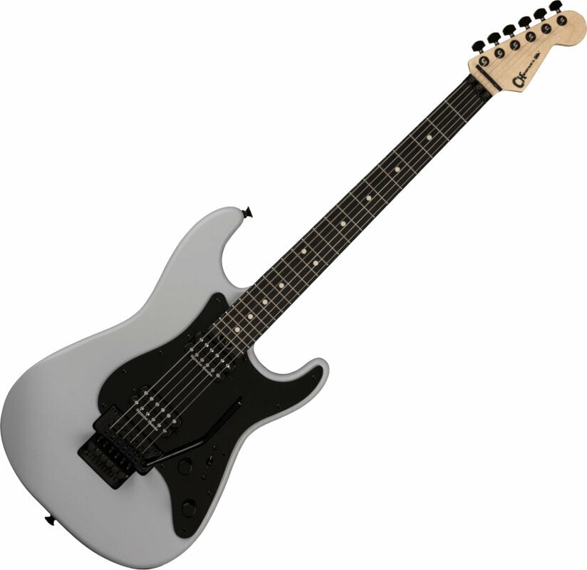 Electric guitar Charvel Pro-Mod So-Cal Style 1 HH FR EB Primer Gray