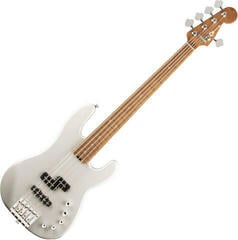 5-strunná baskytara Charvel Pro-Mod San Dimas Bass PJ V Platinum Pearl 5-strunná baskytara (Zánovní)
