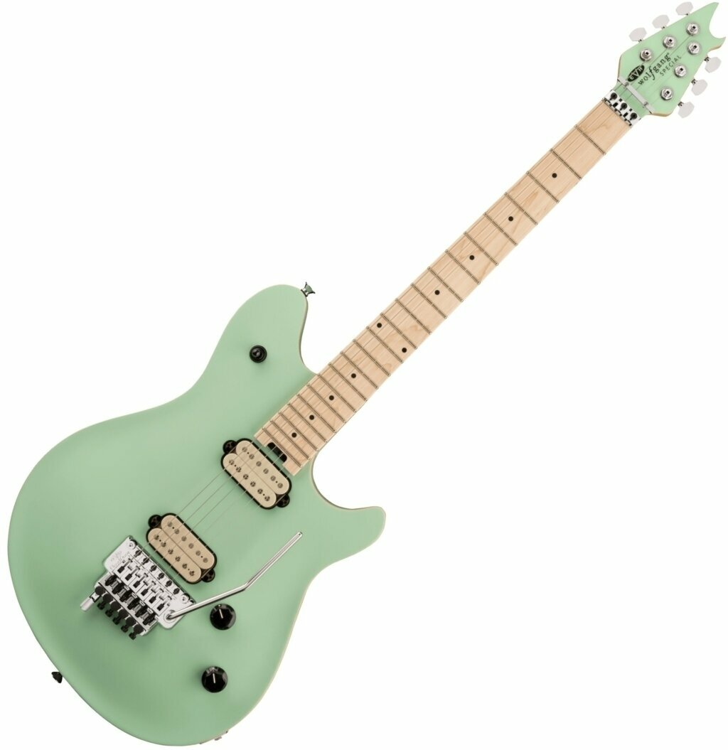 Elektrische gitaar EVH Wolfgang Special MN Surf Green