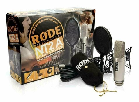 Microfon cu condensator pentru studio Rode NT2-A Microfon cu condensator pentru studio - 1