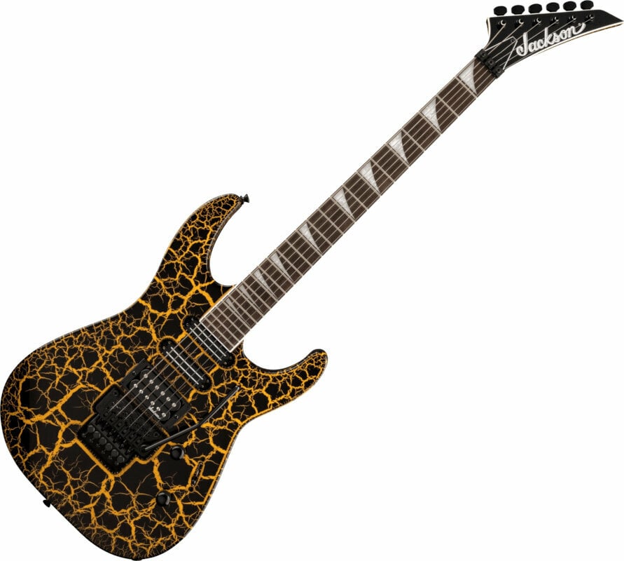 Guitarra elétrica Jackson X Series Soloist SL3X DX Yellow Crackle