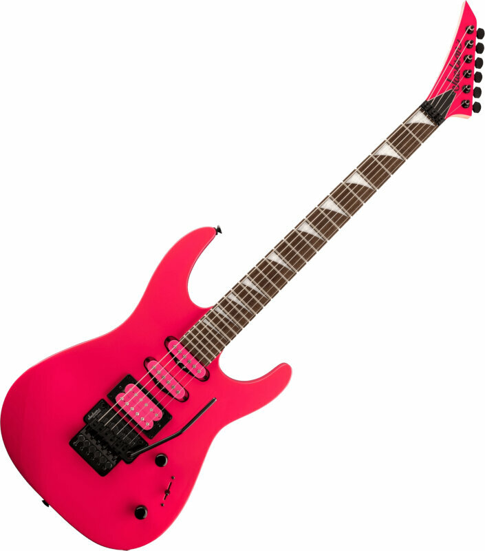 Guitarra eléctrica Jackson X Series Dinky DK3XR HSS Neon Pink