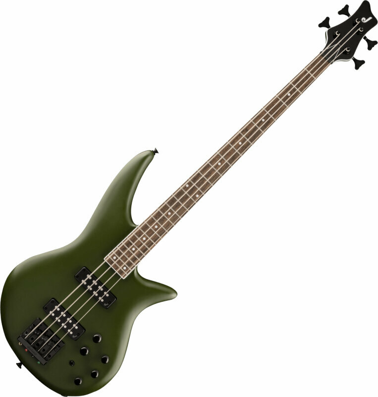 4-strängad basgitarr Jackson X Series Spectra Bass SBX IV Army Drab