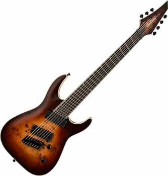 Ηλεκτρική Κιθάρα με Πολλαπλή Κλίμακα Jackson Concept Series Soloist SLAT7P HT MS Bourbon Burst