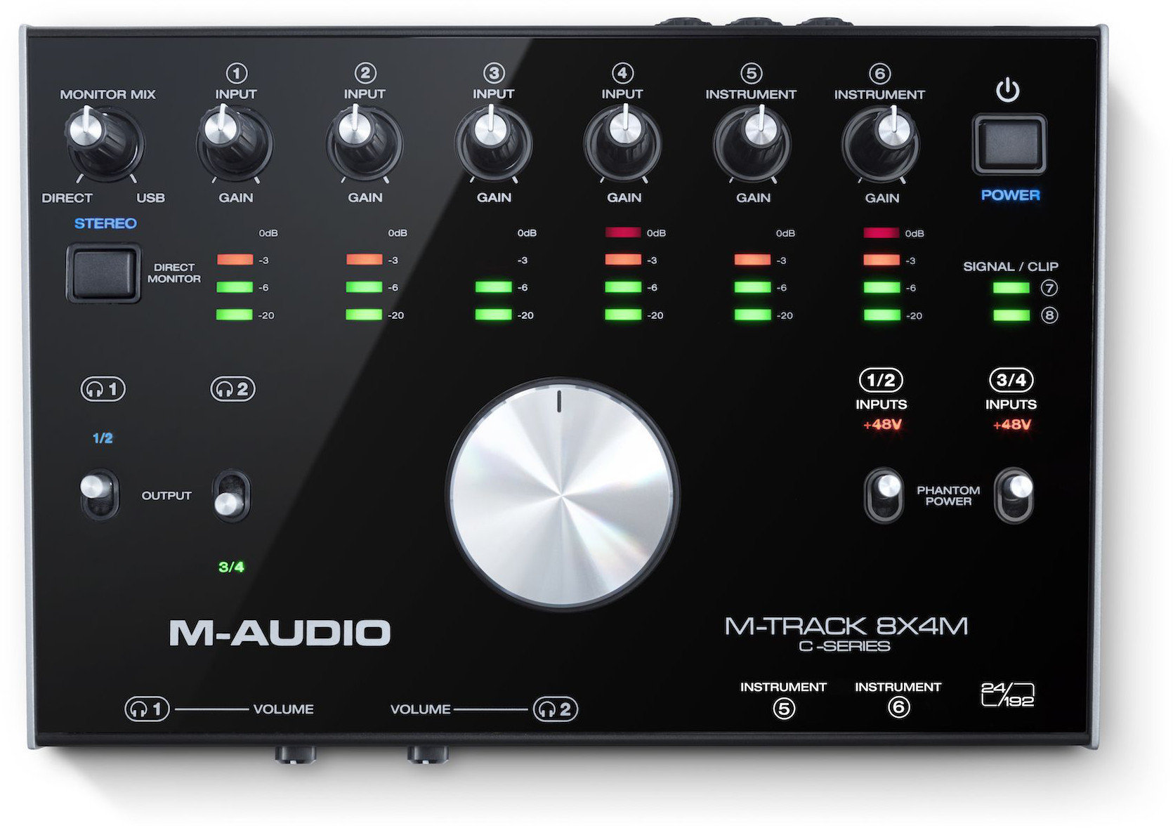 USB аудио интерфейс M-Audio M-Track 8x4M