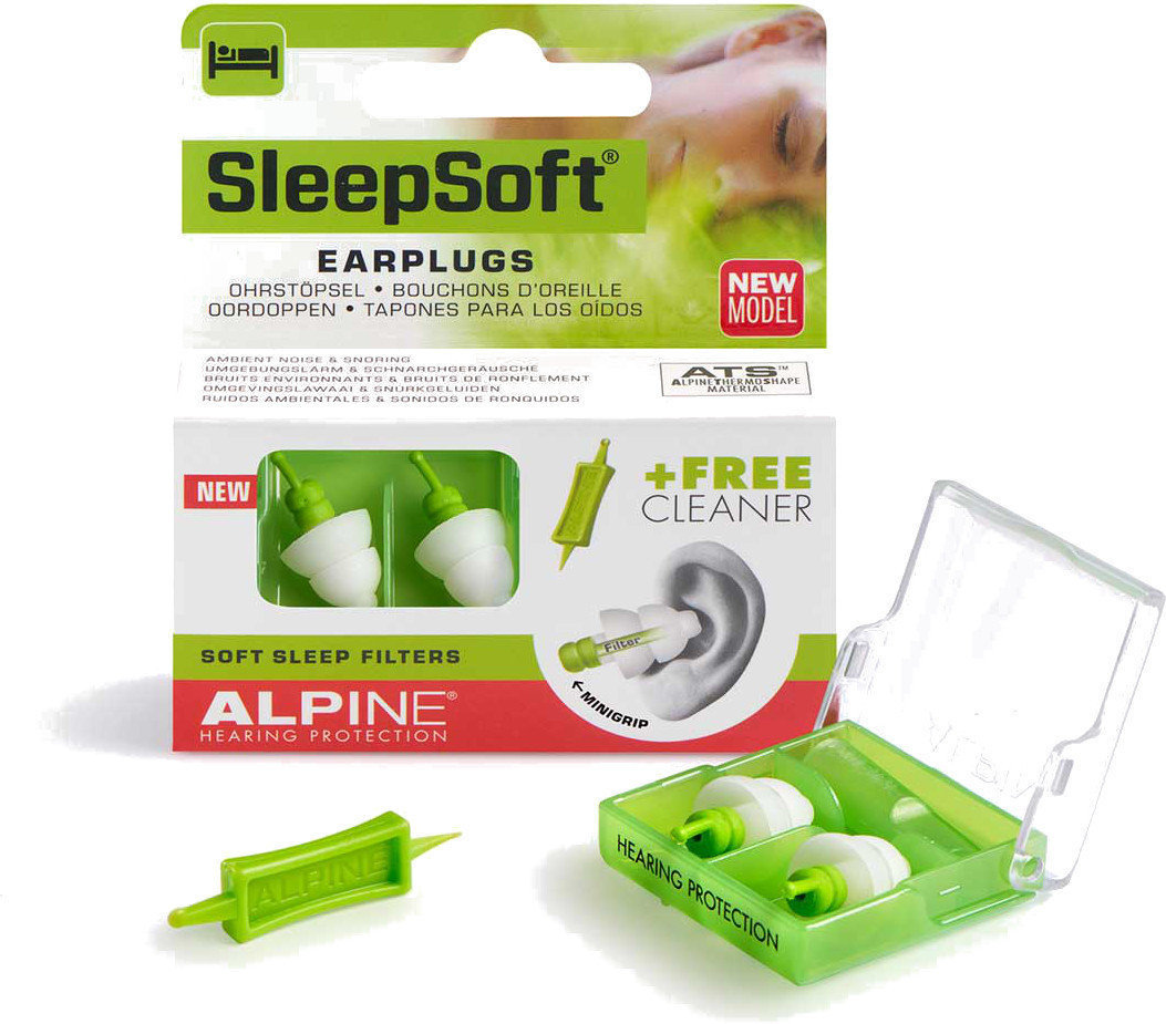 Tapones para los oídos Alpine SleepSoft Minigrip Tapones para los oídos