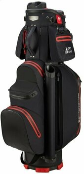 Golf torba Cart Bag Bennington SEL QO 9 Select 360° Water Resistant Black/Red Golf torba Cart Bag - 1