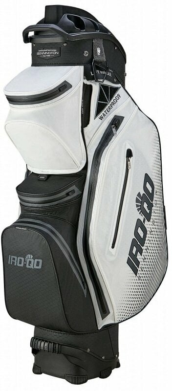 Golf torba Cart Bag Bennington IRO QO 14 Water Resistant White/Black Golf torba Cart Bag