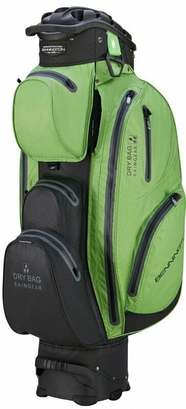 Golflaukku Bennington QO 14 Water Resistant Fury Green/Black Golflaukku