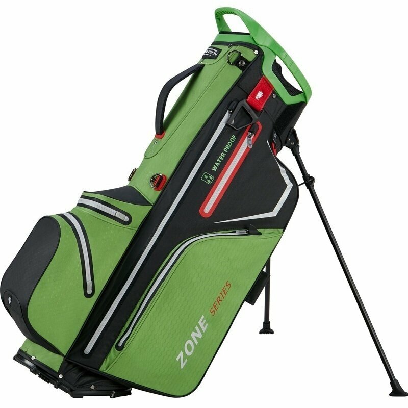 Golfbag Bennington Zone 14 WP Water Resistant Fury Green/Black Golfbag