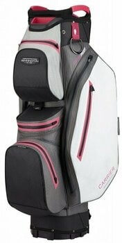 Golf torba Cart Bag Bennington Dry CA 14 Water Resistant Canon Grey/Grey/Pink Golf torba Cart Bag - 1