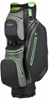 Golf torba Cart Bag Bennington Dry CA 14 Water Resistant Black/Canon Grey/Lime Golf torba Cart Bag - 1