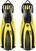 Fins Mares Avanti Superchannel OH Yellow Small