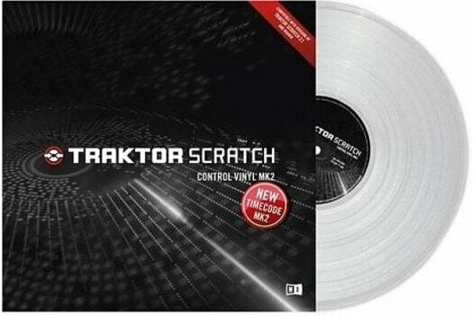 Značka NATIVE Instruments - Native Instruments Traktor Scratch Pro Control Vinyl Clear