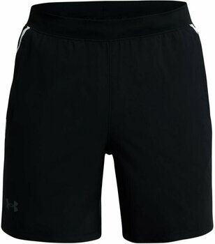Running shorts Under Armour UA Launch SW Black/White/Reflective M Running shorts - 1