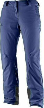 Pantalone da sci Salomon Icemania W Medieval Blue L - 1