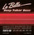 Jeux de 6 cordes basses LaBella 760FS-CB