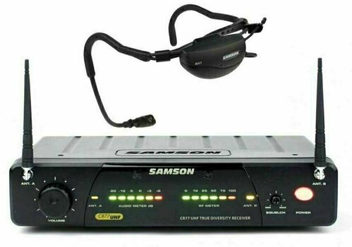 Fejmikrofon szett Samson Airline 77 Aerobics Headset System E2 Band - 1