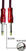 Nástrojový kábel Soundking BJJ054 Červená 3 m Rovný - Rovný (Iba rozbalené)