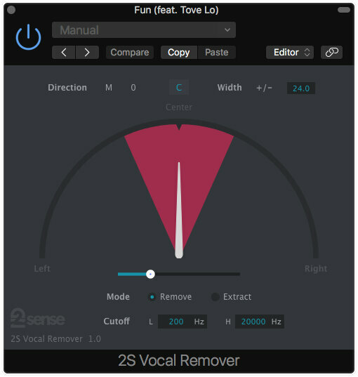 2nd SENSE Vocal Remover (Prodotto digitale)