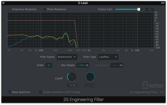 Software Plug-In FX Processor 2nd SENSE Engineer Filter (Digital product) - 1