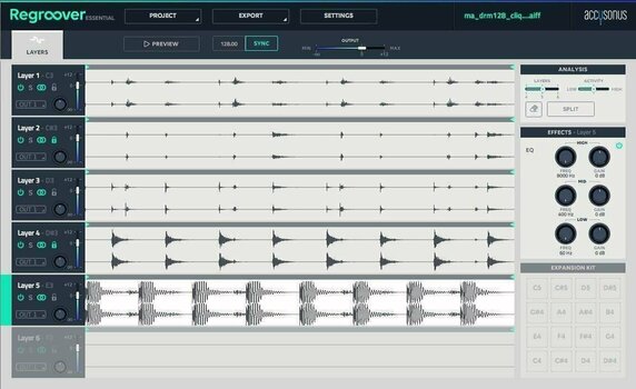 VST Instrument Accusonus ReGroover Essential (Ψηφιακό προϊόν) - 1