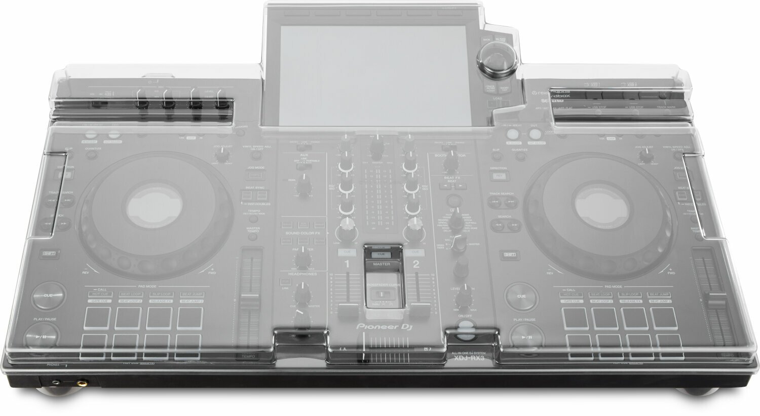 Protective cover fo DJ controller Decksaver Pioneer DJ XDJ-RX3