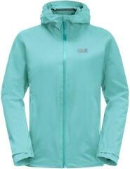 Outdoorová bunda Jack Wolfskin Pack & Go Shell W Peppermint One Size Outdoorová bunda