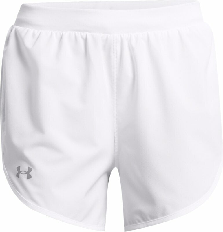 Löparshorts Under Armour UA W Fly By Elite White/White/Reflective XS Löparshorts