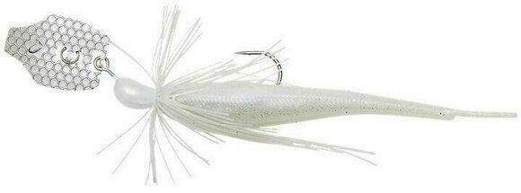 Silikonska vaba Savage Gear Crazy Swim Jig White Silver 12,5 cm 20 g - 1