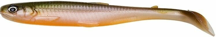 Esca siliconica Savage Gear Slender Scoop Shad Olive Pearl 9 cm 4 g