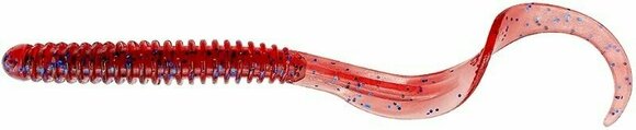 Isca de borracha Savage Gear Rib Worm 8 pcs Plum 10,5 cm 5 g - 1