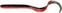 Gumová nástraha Savage Gear Rib Worm 10 pcs Red N Black 9 cm 3 g