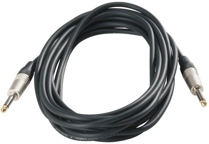 Cable de instrumento RockCable RCL 3020 D6 Negro 6 m Recto - Recto