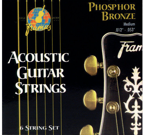 Struny do gitary akustycznej Framus 47210 Phosphor Bronze Acoustic Extra Light 010-046