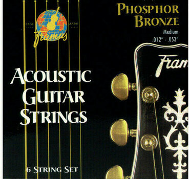 Akusztikus gitárhúrok Framus 47210 Phosphor Bronze Acoustic Extra Light 010-046 - 1