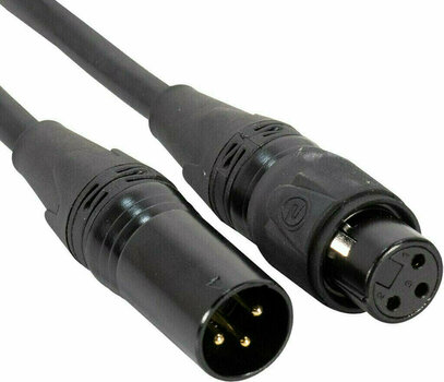 Kábel k DMX svetlu ADJ DMX 3pin IP65 1,0m STR - 1
