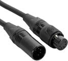 Accu Cable DMX 5pin IP65 1 m Gerade Klinke - Gerade Klinke DMX-Kabel