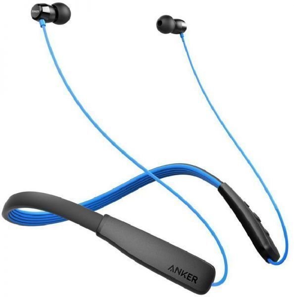 Trådløse on-ear hovedtelefoner Anker SoundBuds Life UN Black Blue