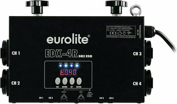 Dimmer Eurolite EDX-4RT DMX RDM truss dimmer pack - 1