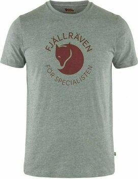 Outdoor T-Shirt Fjällräven Fox T-shirt M Grey Melange S T-Shirt - 1
